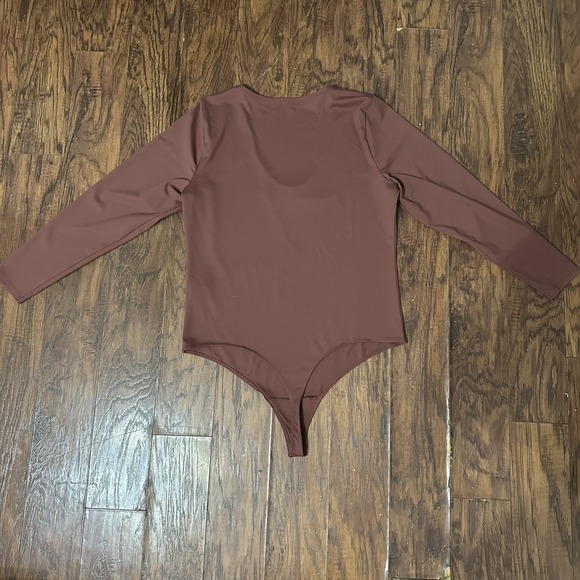 Abercrombie & Fitch Tops - Abercrombie Fitch Soft Collection Womens Brown Body Suit Size 2XL Soft